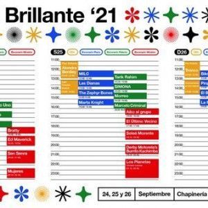 DESCUBRE LOS HORARIOS DEL FESTIVAL BRILLANTE