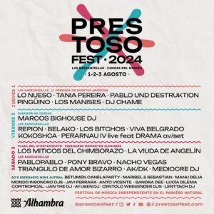 EL PRESTOSO FEST DESVELA SU CARTEL POR DÍAS