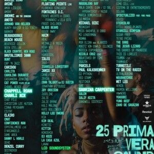 PRIMAVERA SOUND BARCELONA PRESENTA SU CARTEL PARA SU EDICIÓN DE 2025