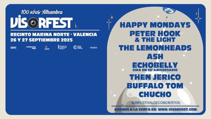 PETER HOOK & THE LIGHT Y ASH SE UNEN AL VISOR FEST COMO BROCHE FINAL